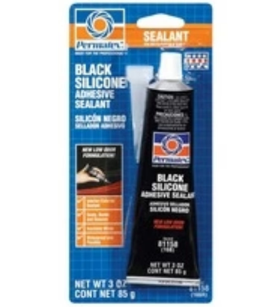 Silicone Black Adhesive Sealant